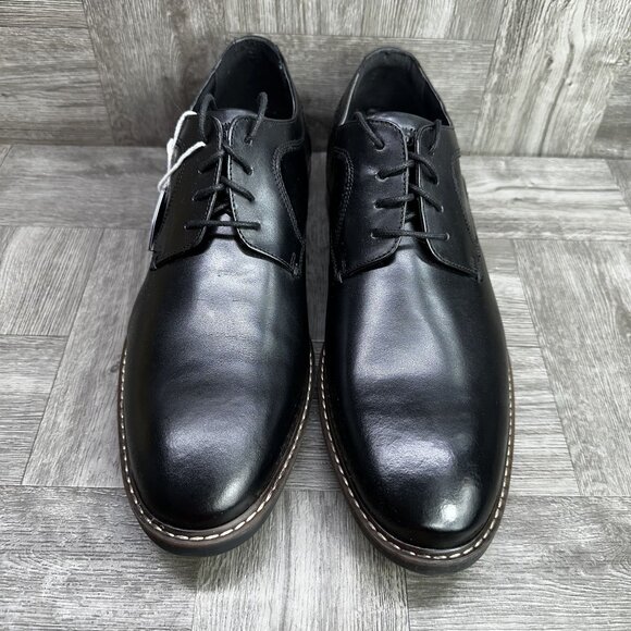 Nunn Bush Hayden Men's 13 Cap Toe Oxford Black Dress Shoes - Picture 3 of 8